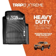 Trapo Xtreme 3D Car Mat Nissan Navara Pre Facelift (2015-2019)