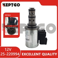 1PC 12V For JCB 3CX 4CX JCB Backhoe 25-220994 25220994 25/220994 Hydraulic Pump Solenoid Valve