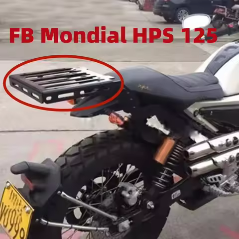 New Fit FB Mondial HPS 125 / HPS 300 Rear Seat Rack Bracket Luggage Carrier Cargo Shelf Support For 