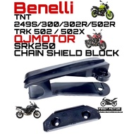 CHAIN SHIELD BLOCK CHAIN COVER Benelli TNT 249S/300/302R/502R TRK 502 / 502X QJMOTOR SRK 250 SRK250