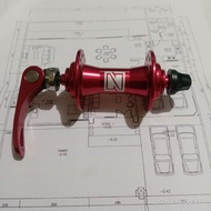 hub freehub 28 hole nautilus hub freehub sepeda lipat v brake atau u brake