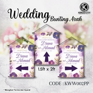 Penanda Arah kahwin Murah/Penanda Arah Majlis/Arrow Wedding/Ready Design