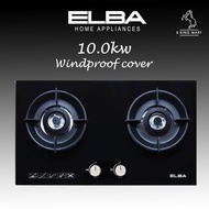 ELBA Glass Hob EGH-N8822G(BK) Safety Vavle Gas Cooker Gas Stove TRIPLE RING BURNERS 5.0kW Cast Iron