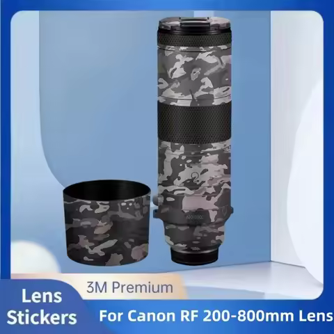 For Canon RF 200-800mm F6.3-9 IS USM Decal Skin Camera Lens Sticker Vinyl Wrap Film Protector Coat R