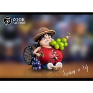 Zook Factory Studio - Eat Grape Luffy One Piece Resin Statue GK Anime Figure