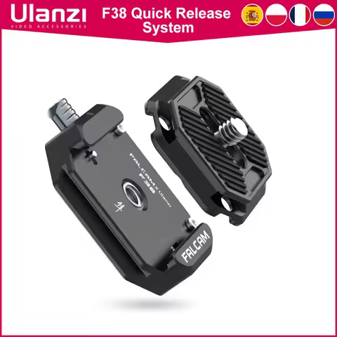 Ulanzi FALCAM F38 Universal DSLR Camera Gimbal Arca Swiss Quick Release Plate Clamp Quick Switch Tri