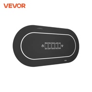 VEVOR Poker Table Top 70 x 35 Inch Poker Mat for Table Foldable Poker Table Top with Carrying Bag Fo