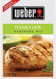 Weber Grill Tequila Lime Marinade Mix, 1.12-ounce (Pack of 6)