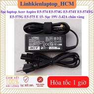Sạc Laptop Acer Aspire E5-574 E5-575 E5-574G E5-575G E5-574T E5-574TG E15 - Sạc 19V-3.42A chân