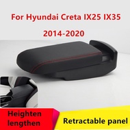 For Hyundai Creta IX25 IX35 2014-2020 Armrest box lengthen heighten retrofit support decoration car 