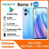 Oppo Reno 7  5G Smartphone Snapdragon 778G Android Unlocked 6.43 inch 12GB RAM 256GB ROM in Good Con