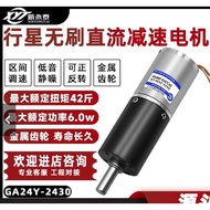 Taiwan GA24Y-2430 Dc Brushless Gear Motor Planet 12v24v Micro Speed Regulating High Torque Small 8 *