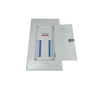 Koten Panel Board Himel 80A 3P Main MCB Circuit Breaker 3Phase w/ 12 Branches 2P MCB Royu Branches