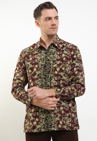 Adikusuma Kemeja Pria Batik Mega Mendung