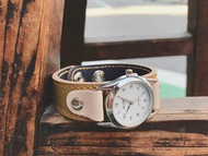 STITCH 沉悶的魅力，塵土飛揚的彩色縫線跑步手錶男女通用 OK SRW-ONW-YS