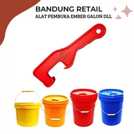 Multipurpose Plastic Gallon Bucket Opener - Paint Can Opener, Gallon, Hassle-Free Bucket