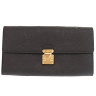 全新路易威登 Portefeuille Sarah Metis Monogram Empreinte M82638 IC Noir 長皮夾 黑色 LV 0207 [二手]LOUIS VUITTON