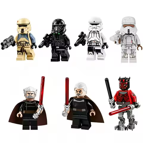 New Style Imperial Shore Trooper and Death Trooper Count Dooku Building Blocks Fan Collection Gifts 