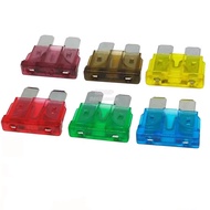 (10pcs) Medium Car Fuse/Fuse Tube Fuse Insert 5A/10A/15A/20A/25A/30A Medium Piece