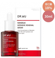DR.WU - (增量)杏仁酸亮白煥膚精華 18% 30ML [平行進口] 此日期前最佳 2026年9月1日