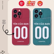 Liverpool football club iphone case printed on demand 6/6splus/7/7plus/8/8plus/x/xs/11/12/13/14/pro/