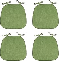 Chair Cushions for Dining Chairs,17" Removable Non Slip U Shaped Chair Pads Seat Cushion with Ties,S