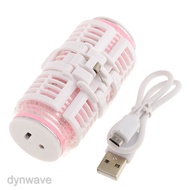 Women's Hair Fringe Bangs Clip Curler USB Roller Pin Salon DIY Styling Tool