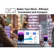 EXPOSE Portable 1080P FHD 60HZ LED Game Monitor 14 Inch