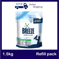 Breeze Detergent Liquid Gentle On Skin Refill Pack 1.5kg