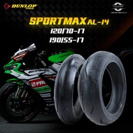 120/70-17  ,  190/55-17 รุ่นSPORTMAX A-14 ยี่ห้อDUNLOP ยางใหม่  ปี2018