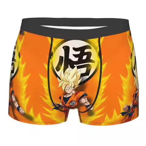 Dragon Ball DragonBall Anime Men Boxer Shorts Ultra Soft Underwear Underpants