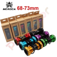 [MEROCA Aluminum Alloy Plug-In BB] 68~73mm 72mm Integrated Hollow BB [M68]