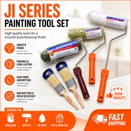 [GOOD QUALITY] JI BRUSHWARE 6" & 8" PAINT ROLLER REFILL/ PAINT BRUSH 1.5" & 2"