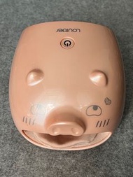 [按摩] Lourdes 豬仔無線溫熱手足兩用按摩器 Cordless Foot/Hand Massager - 粉紅色 Pink 情人節禮物
