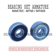 MESIN Maktec MT60 Drill Machine Bearing Set MT603/ Bearing Armature Set Front and Rear Electric Dril