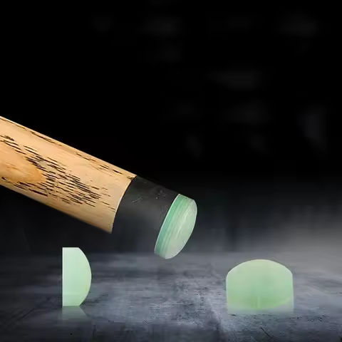 14mm Break Jump Cue Tips Green Fiber Tips For Pool Game Cue Billiards Accessories