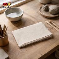LAHOMIA Pottery Linen Mat Absorbent Clay Modeling Cloth Washable Pottery Work Mat for Kids, Kinderga