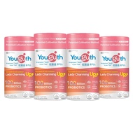 YOUGUTH PROBIOTICS Lady Charming Up Gut Health + Beauty Boost 2g x 30 sachets (100 Billion CFUs) Bundle (Exp: Dec 2024)