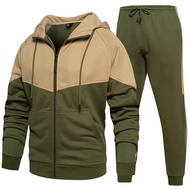 Men's Tracksuit Jogging Sweat Suits 2 Piece Casual Outfit Athletic Suit Set