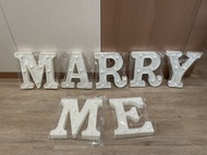 求婚 LED 字母燈 「MARRY ME」包電池