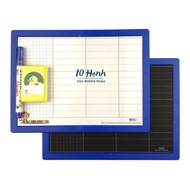 [B01] 2-Sided Board Set / Student Board / Student Board / Win Q Qui Luc Brush Pen Writing Board B-01