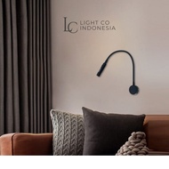 [ Lightco INDONESIA ] READING LIGHT H108 BLACK 1.5WATT