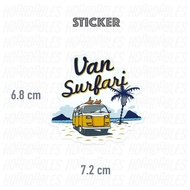 Van Surfari Surf Van 1pc Art Grafitti Waterproof Matte Sticker Decal