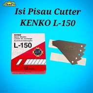 Isi Cutter KENKO L-150 /Mata Pisau Cutter / Isi kater Besar
