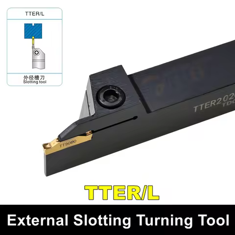 TUOZ TTER TTEL Slotting Holder 1212 1616 2020 2525 -2T17 -3T20 -4T25 -5T25 External Grooving Turning