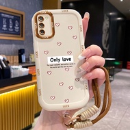 Samsung A02S A03S M02S F02S Case Simple Case With Lanyard