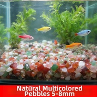 DUBENNA | Colorful Agate Stone Fish Tank Decoration