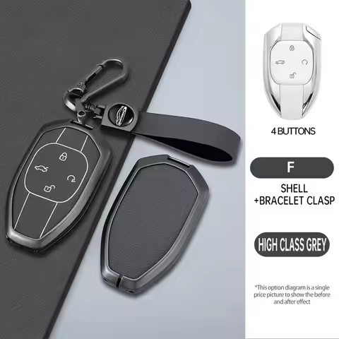 Car Key Cover Smart Remote Fobs Case Protector Auto Accessories For GAC Motor GN8 2022 2023 Trumpchi