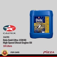 CALTEX Delo Gold Ultra 15W40 High Speed Diesel Engine Oil 18 Liters