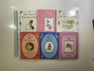 The Tale of Peter Rabbit By BEATRIX POTTER Hardback books หนังสือนิทานปกแข็งภาษาอังกฤษสำหรับเด็ก (มือสอง) ขอบปกบางเล่มมีรอยฉีกเล็กน้อย